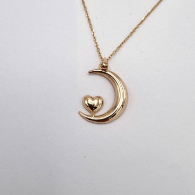 آویز ماه و قلب کد ۵۳۲